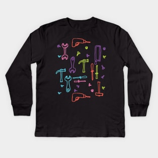 tools Kids Long Sleeve T-Shirt